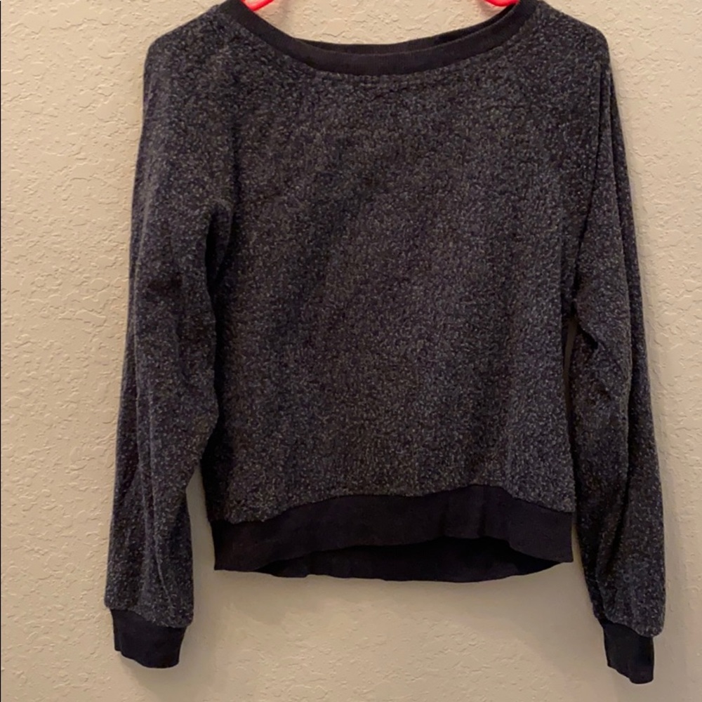 SUPER COZY gray pullover